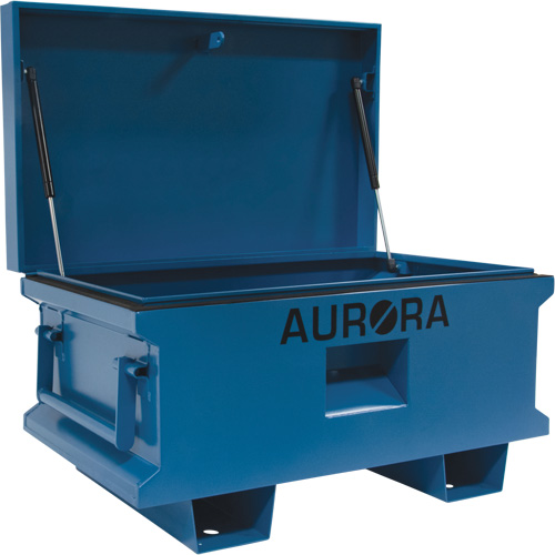 Jobsite Tool Box, 33" x 20-3/10" x 18-3/10", Steel, Blue Superchem Industries