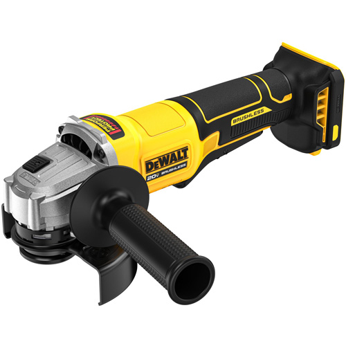 Brushless Cordless Paddle-Switch Grinder (Tool Only), 4-1/2" Wheel, 20 V Superchem Industries