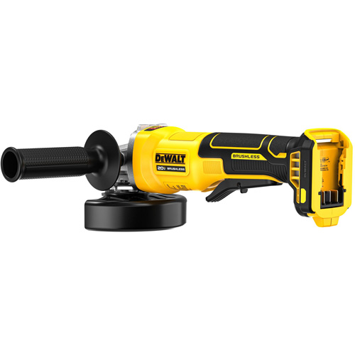Brushless Cordless Paddle-Switch Grinder (Tool Only), 4-1/2" Wheel, 20 V Superchem Industries
