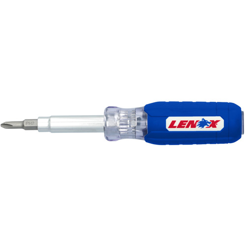 6-in-1 Multi-Bit Screwdriver, Textured Handle Superchem Industries