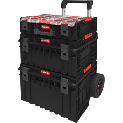 Trousse modulaire de d&eacute;part Arx 3 mcx, 23"/25-1/5" x 19"/15-1/5" x 12-3/5"/26"/6-4/5", Noir/Rouge Superchem Industries