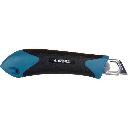 18mm Professional Knife, Stainless Steel, Heavy-Duty, Rubber Handle Superchem Industries
