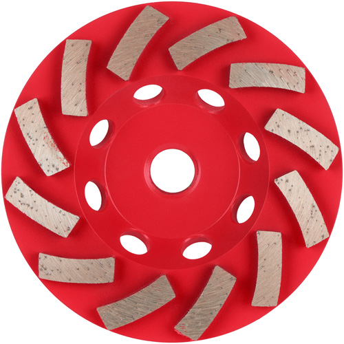 DIAMOND MAX Turbo 12-Segment Diamond Cup Wheel Superchem Industries