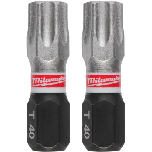SHOCKWAVE Impact Duty Insert Bits, Torx, T-40 Superchem Industries