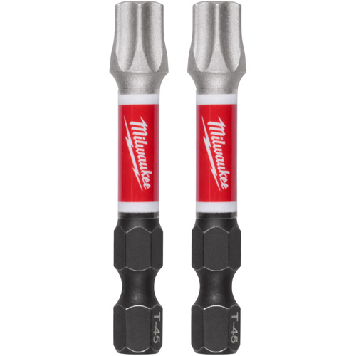 SHOCKWAVE Impact Duty Insert Bits, Torx, T-45 Superchem Industries
