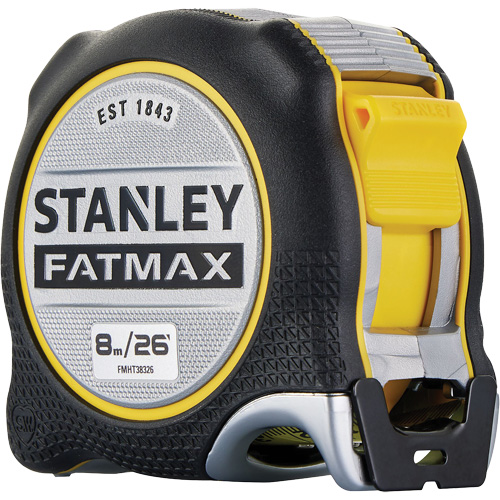 Ruban &agrave; mesurer de premi&egrave;re qualit&eacute; FATMAX, 1-1/4" x 26', Marques de goujon Imp&eacute;rial Superchem Industries