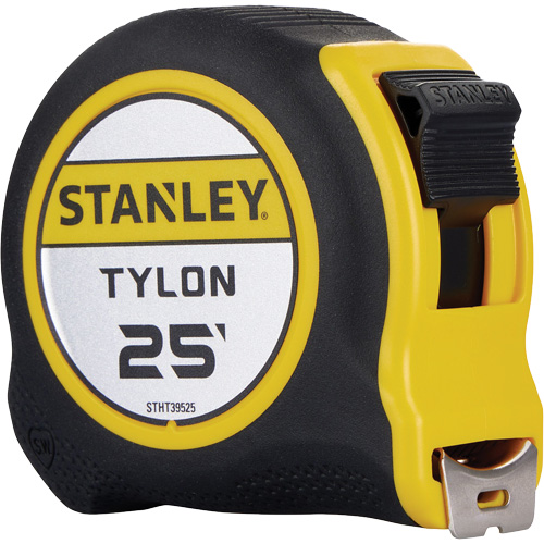 Tylon Tape Measure, 25', Imperial Graduations Superchem Industries