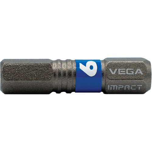 Impactech&reg; Insert Bit, Hex, 6 mm, 1/4" Drive Superchem Industries