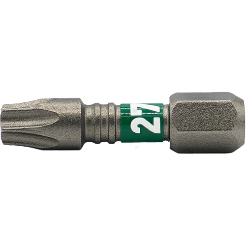 Impactech&reg; Insert Bit, Torx&reg; Tamper, T-27, 1/4" Drive Superchem Industries
