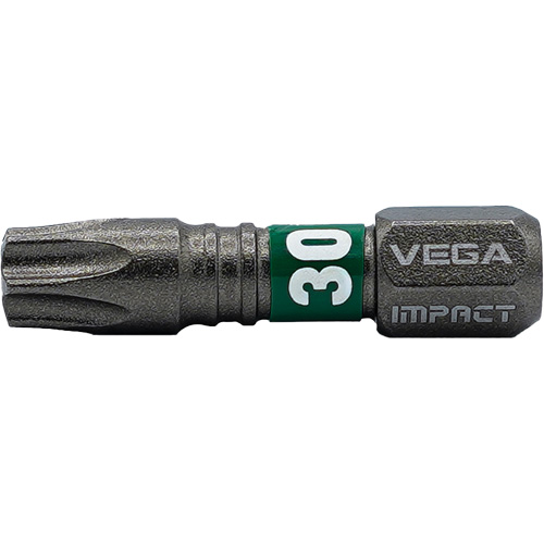 Impactech&reg; Insert Bit, Torx&reg; Tamper, T-30, 1/4" Drive Superchem Industries