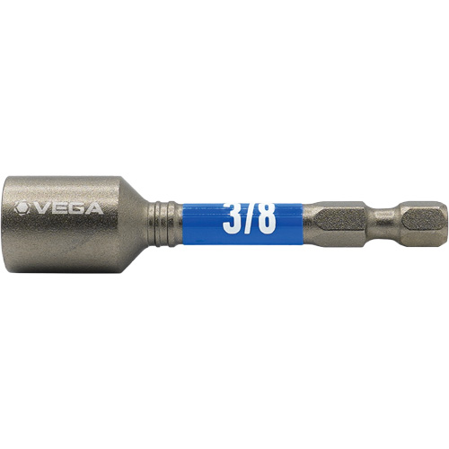 Impactech&reg; Nut Driver, 3/8" Tip, 1/4" Drive, 2-9/16" L, Magnetic Superchem Industries
