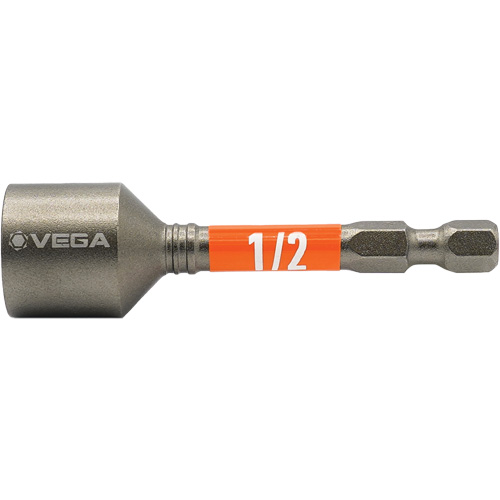 Tourne-&eacute;crou Impactech, Embout 1/2", Prise 1/4", 2-9/16" lo, Magn&eacute;tique Superchem Industries