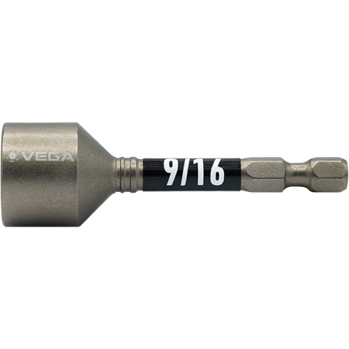 Tourne-&eacute;crou Impactech, Embout 9/16", Prise 1/4", 2-9/16" lo, Magn&eacute;tique Superchem Industries