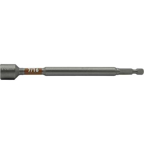 Tourne-&eacute;crou Impactech, Embout 7/16", Prise 1/4", 6" lo, Magn&eacute;tique Superchem Industries
