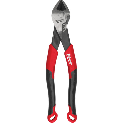 Angled Head Diagonal Comfort Grip Cutting Pliers, 8" L Superchem Industries
