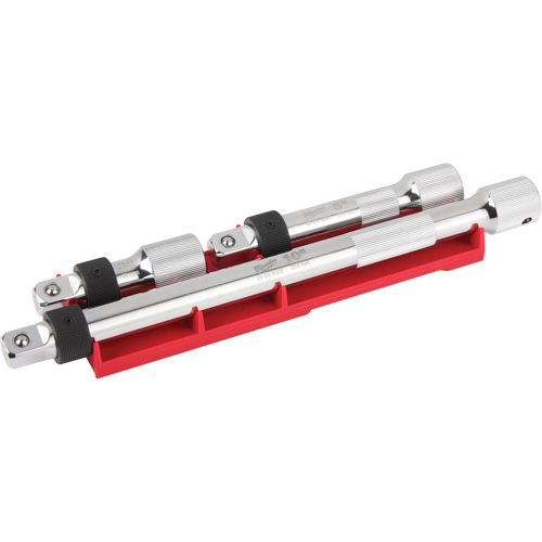 Locking Extension Set, 1/2" Drive, Chrome Finish, 3 Pcs Superchem Industries