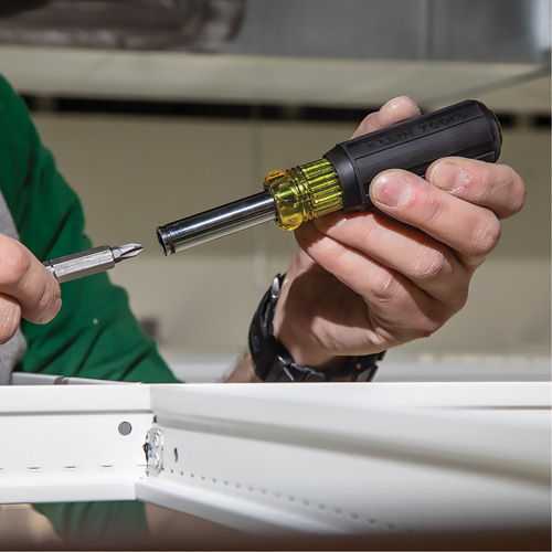 11-in-1 Magnetic Screwdriver / Nut Driver, Cushion Grip Handle Superchem Industries