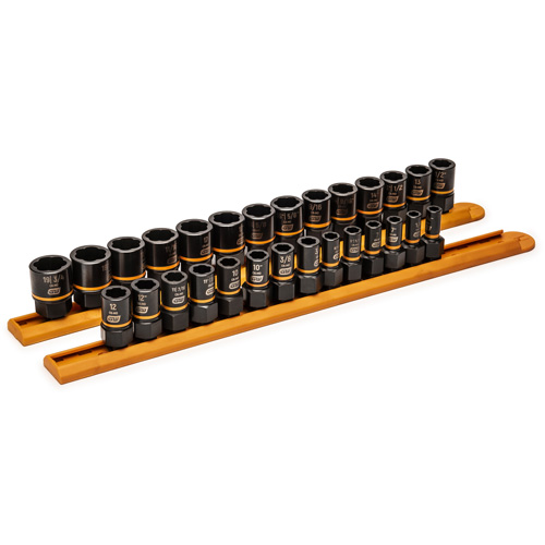 Bolt Biter Extraction Socket Set, 28 Pcs, Impact, 1/4"/3/8" Drive Size Superchem Industries