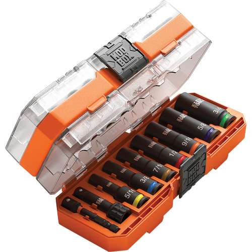 Jeu de douilles KNECT, 9 Mcx, Chocs, Prise de 3/8", Profond Superchem Industries