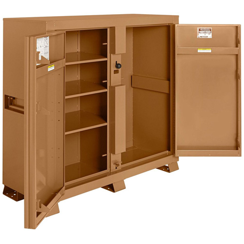 Armoire de chantier mod&egrave;le 111 avec cadenas, Acier, 47,5 pi³, Havane Superchem Industries