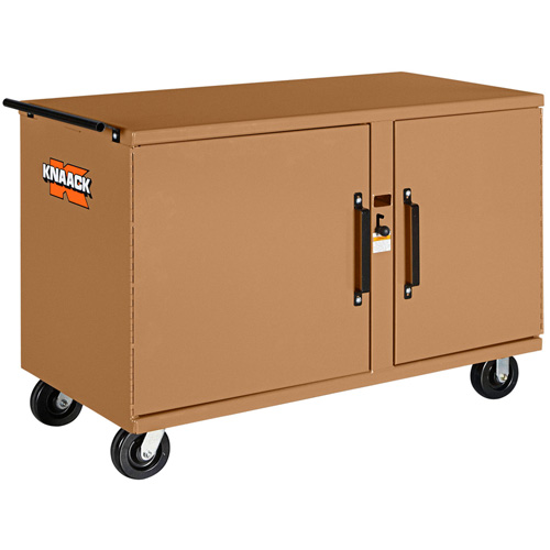 Model 58 heavy-Duty Rolling Workbench with Padlock, 54-1/4" W x 37-3/10" H x 26" D Superchem Industries