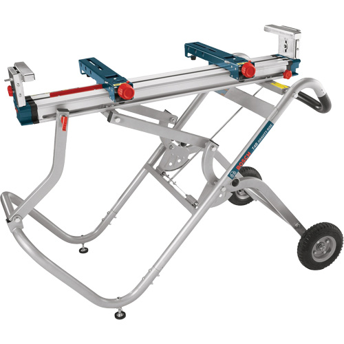 Gravity-Rise Miter Saw Stand with Wheels Superchem Industries