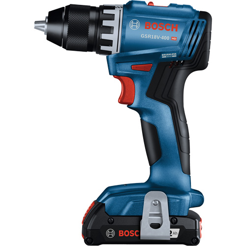 Trousse perceuse-visseuse compacte sans balais, Lithium-ion, 18 V, Mandrin 1/2", Couple 400 lb-po Superchem Industries