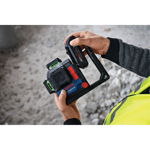 Laser dalignement/nivellement 360 connect&eacute; &agrave; faisceau vert &agrave; trois points Superchem Industries