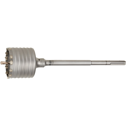 Rotary Hammer Core Bit, 4", 17" Depth of Cut Superchem Industries