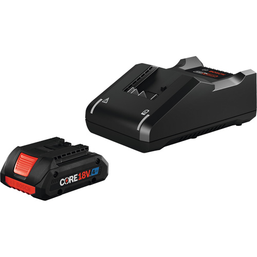 Trousse de d&eacute;part avec batterie et chargeur Advanced Power CORE18V 4 Ah, 18 V, Lithium-ion Superchem Industries
