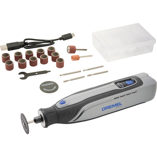 Brushless USB-C Rechargeable Rotary Tool with LED Work Light Superchem Industries