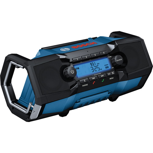 Compact Jobsite Radio with Bluetooth&reg; 5.0, Lithium-Ion, 18 V Superchem Industries