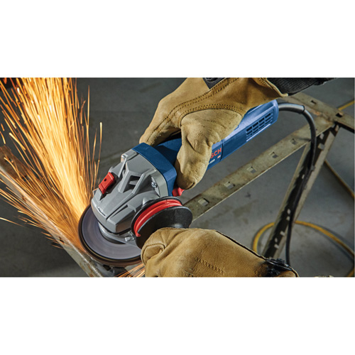 Rectifieuse angulaire ergonomique, 4-1/2", 120 V, 10 A, 11000 Tr/min Superchem Industries