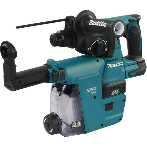 Marteau perforateur rotatif sans balais SDS-PLUS LXT avec DX06 (outil seul), 15/16", 0-4700 Coups/min, 0-950 Tr/min, 1,8 lb-pi Superchem Industries