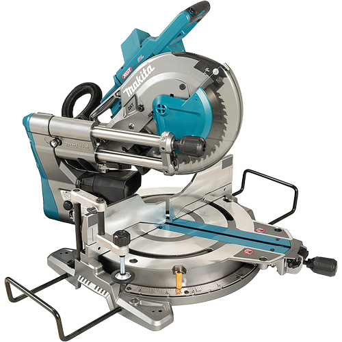 XGT Brushless Dual Compound Mitre Saw with AWS Superchem Industries
