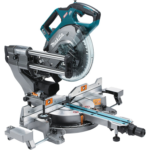 XGT Brushless Dual Compound Mitre Saw with AWS Superchem Industries