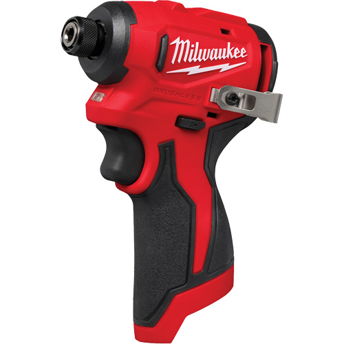Visseuse &agrave; chocs hexagonale sous-compacte sans balai M12 (outil seulement), 1/4", 1100 in-lb Couple max., 12 V, Lithium-ion Superchem Industries