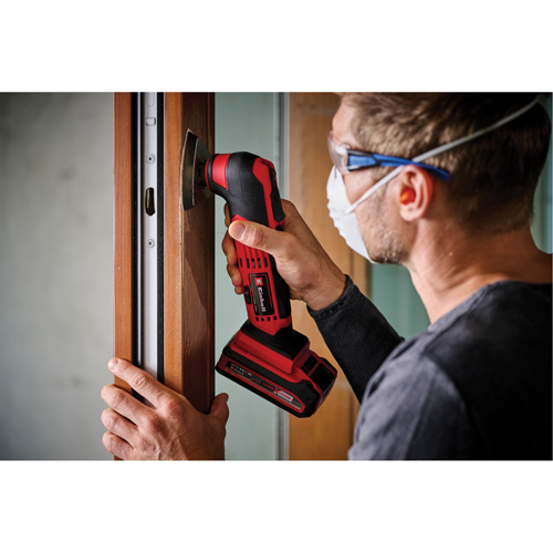 Outil multifonction oscillant sans fil avec accessoires Superchem Industries