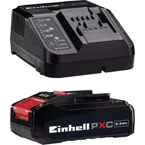 PXC Battery & Charger Starter Kit, Lithium-Ion, 18 V, 2.5 Ah Superchem Industries