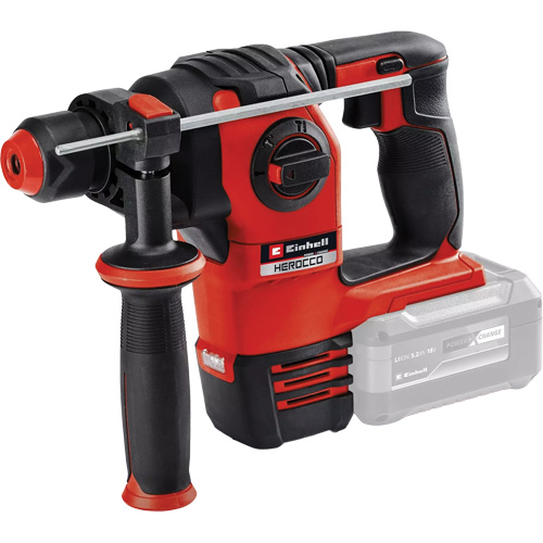 Professional SDS-Plus Cordless Rotary Hammer (Tool Only), 18 V, 3/4", 160 in-lbs, 0-1200 RPM Superchem Industries