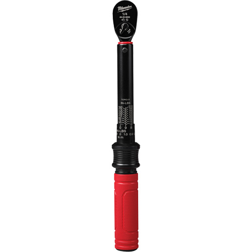 Cl&eacute; dynamom&eacute;trique, &agrave; cliquer, Entraînement 1/4" carr&eacute;, 4,5 - 22,6 Nm/40 - 200 lb-po Superchem Industries
