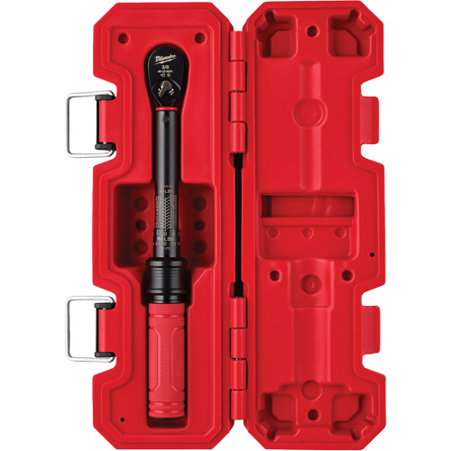 Cl&eacute; dynamom&eacute;trique, &agrave; cliquer, Entraînement 3/8" carr&eacute;, 5,6 - 28,2 Nm/50 - 250 lb-po Superchem Industries