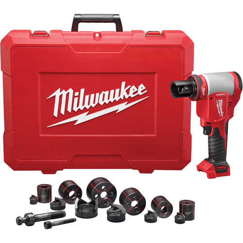 M18 FORCE LOGIC 10 Ton Knockout Tool 1/2" to 2" Superchem Industries