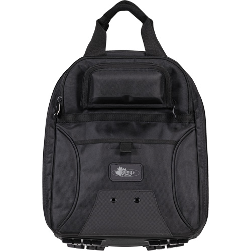 Phantom Collection 36-Pocket Tool Backpack, 11" L x 14-1/2" W, Black, Ballistic/Polyester Superchem Industries