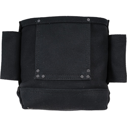 Phantom Collection Nut & Bolt Bag with 2 Sleeves, Canvas, 3 Pockets, Black Superchem Industries