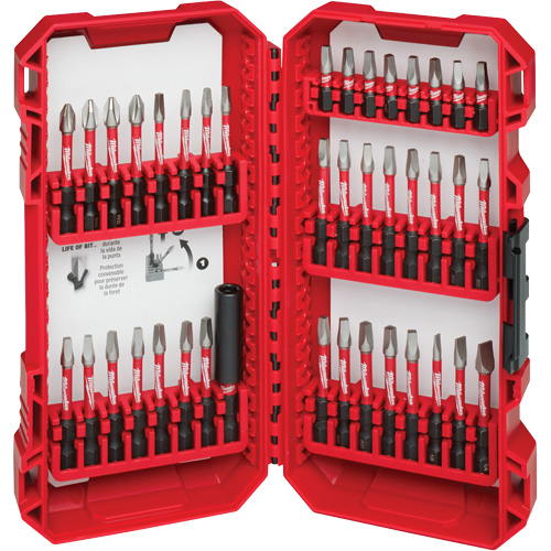 40-Piece SHOCKWAVE Impact-Duty Driver Bit  Set Superchem Industries