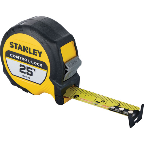 CONTROL-LOCK Tape Measure, 25 mm x 25', Imperial Graduations Superchem Industries