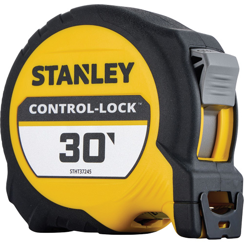 CONTROL-LOCK Tape Measure, 25 mm x 30', Imperial Graduations Superchem Industries