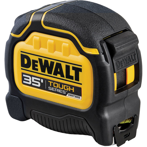 TOUGHSERIES Tape Measure, 35', Imperial Graduations Superchem Industries