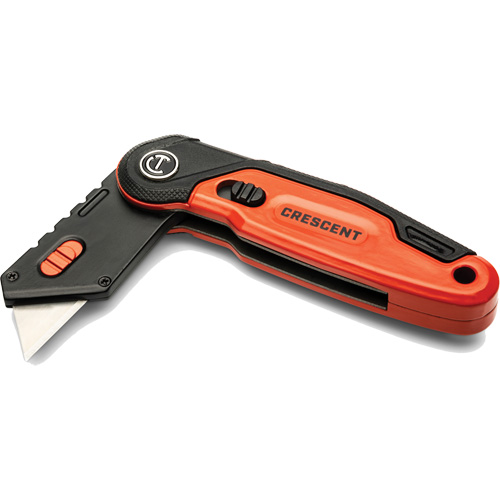 Couteau utilitaire pliant, 1" lame, lame en Acier, poign&eacute;e en Aluminium Superchem Industries